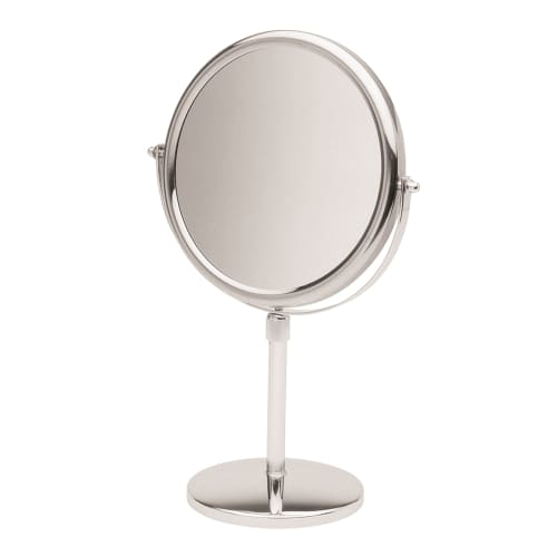 Jerdon® Vanity Mirror Regular/5x Magnification 9" Diameter, Chrome Finish